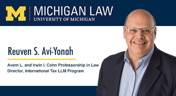 5Qs: Michigan Law School Professor Reuven Avi-Yonah discusses hot topics in tax law 