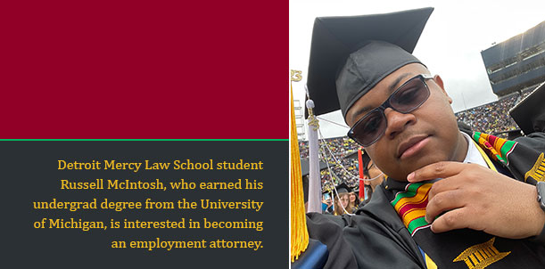 Student aims for a career in employment law