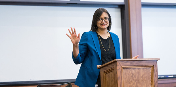 Public Interest Week keynote speaker tells students ‘Our collective future is going to be built by you’