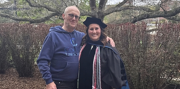 Cooley Law grad aims for a career in criminal justice