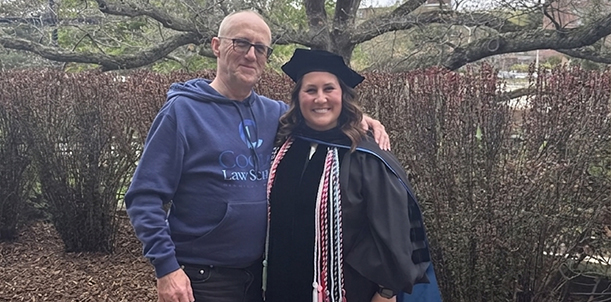 Cooley Law grad aims for a career in criminal justice