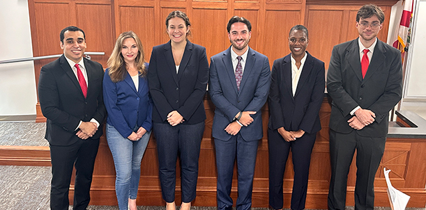 Cooley Law School Moot Court team earns runner-up finish at national competition